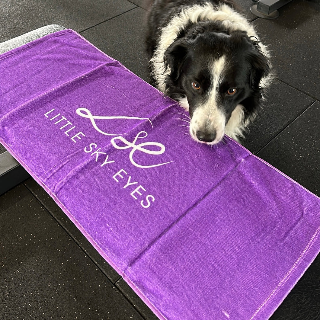 Limited Edition Gym Towels: Little Sky Eyes